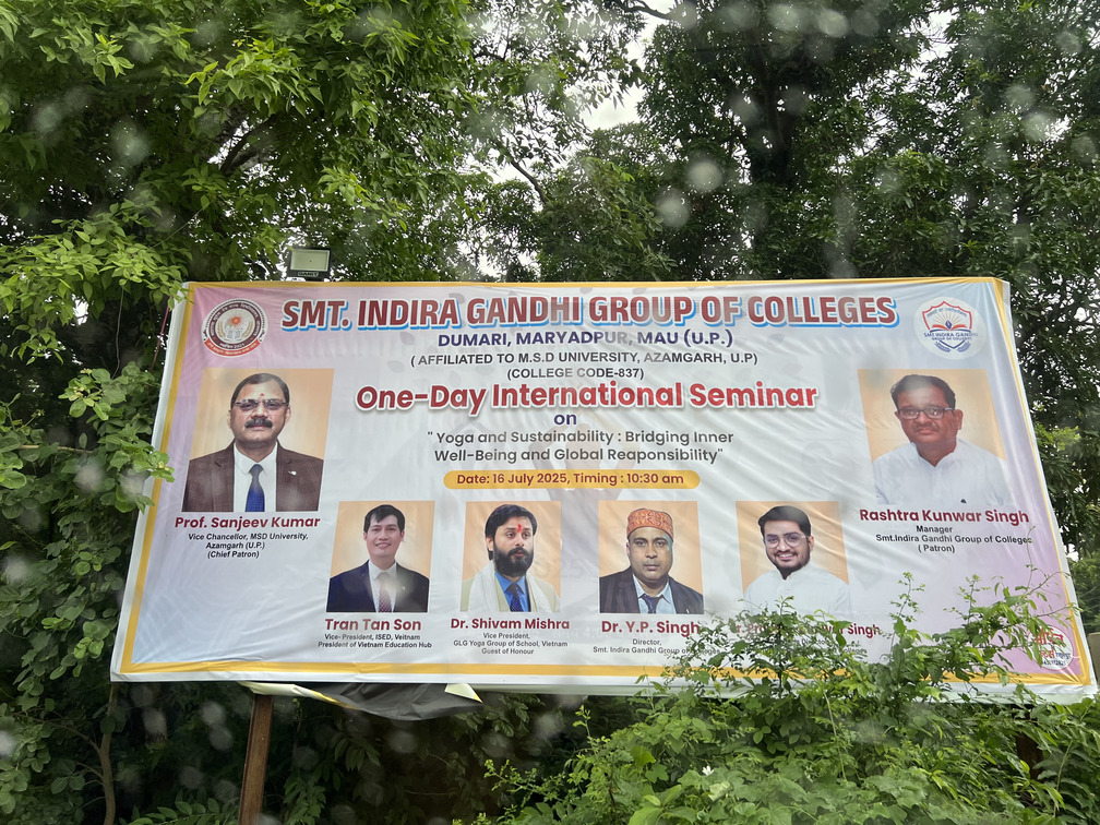 Dr Shivam Mishra at Smt Indira gandhi pg college